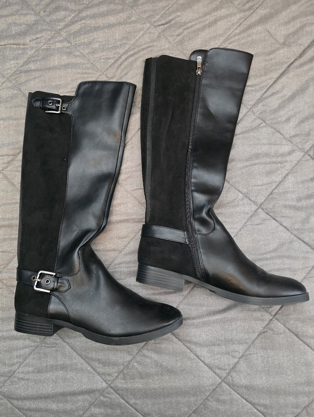 Liz Claiborne Black Over-the-Knee Riding Boots